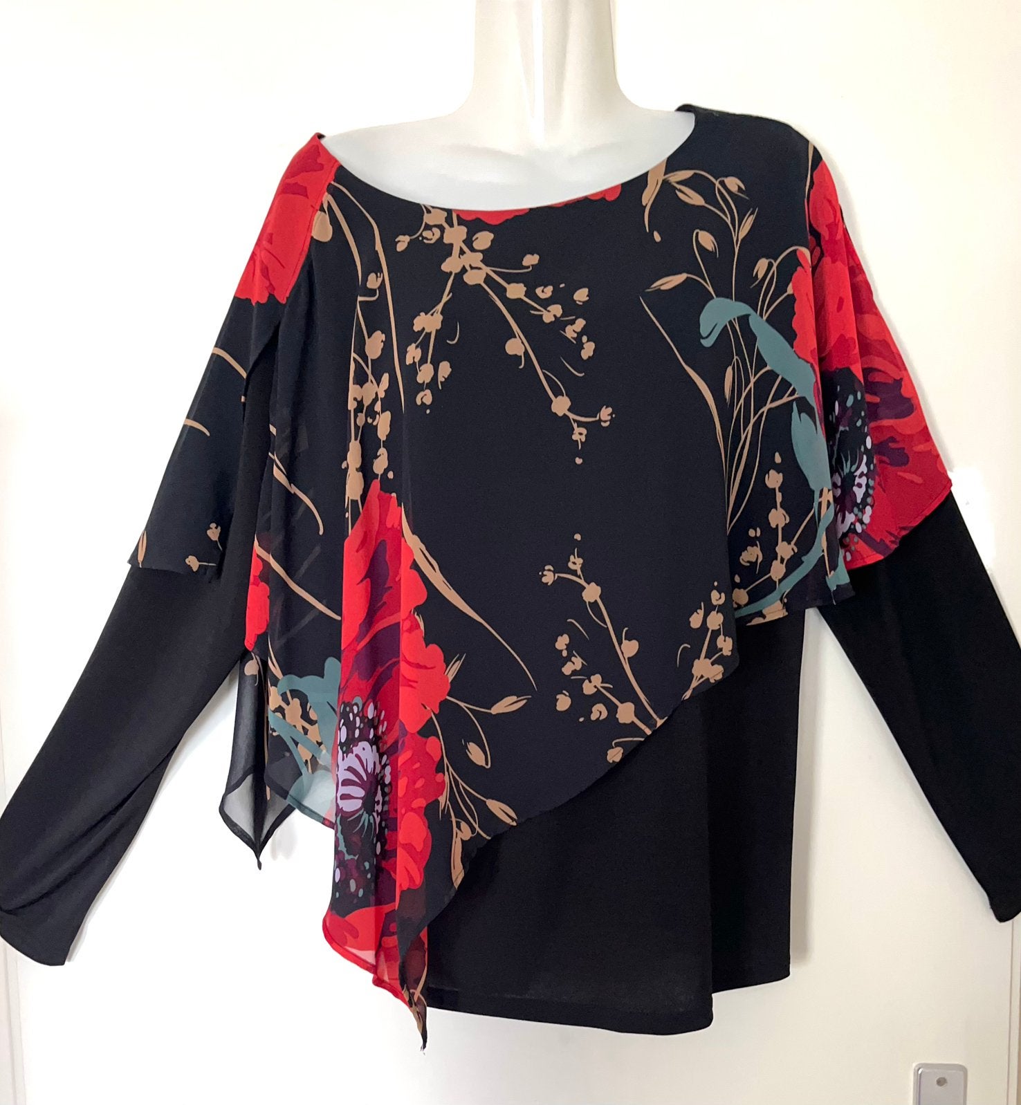 Frank Lyman top maat 44(dm), Kleding | Dames, Zwart, Maat 42/44 (L), Ophalen of Verzenden, Zo goed als nieuw