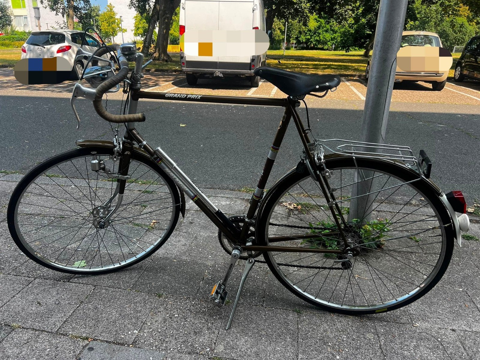 Vintage Raleigh Stads-/Racefiets – zo goed als nieuw, Velgrem, Versnellingen, Zo goed als nieuw, 61 tot 65 cm