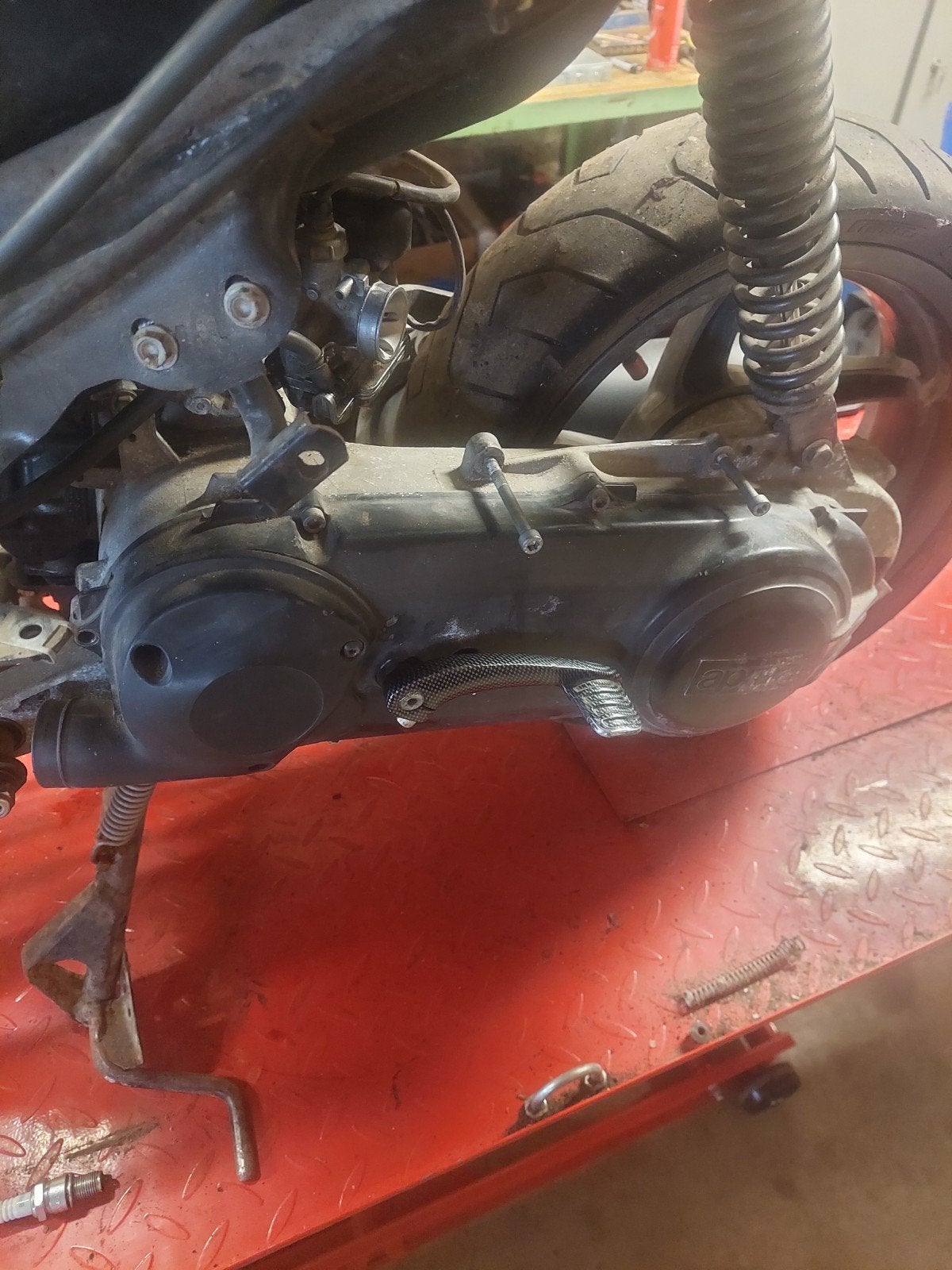 aprilia sr motors en andere types, Ophalen of Verzenden, Gebruikt, Blok, Piaggio