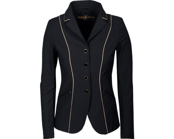 Harry’s horse wedstrijdjasje champagne  XL zwart  nieuw, Ophalen of Verzenden, Nieuw, Dressuur, Bovenkleding