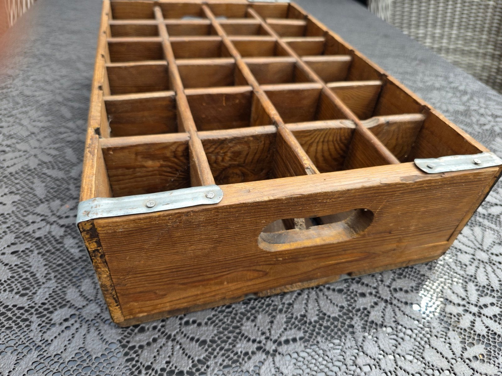 Vintage houten limonadekrat, Ophalen of Verzenden