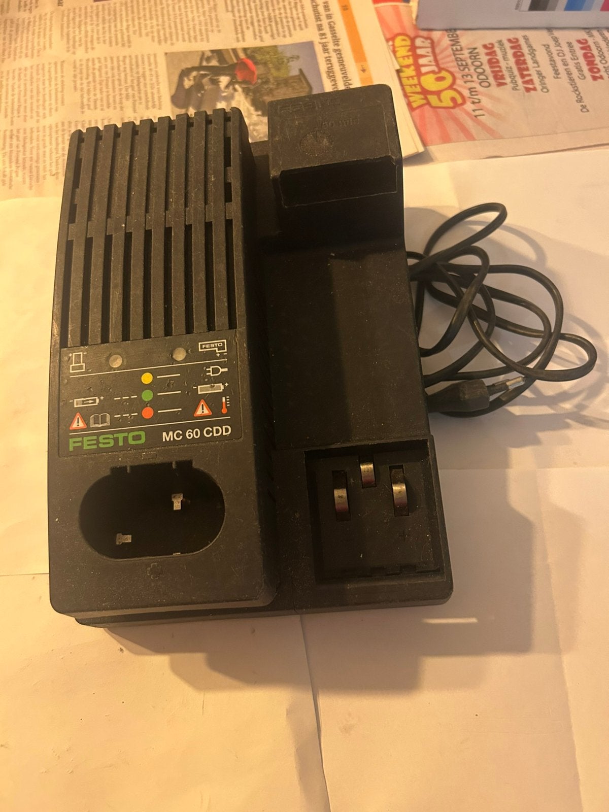 Festool MC 60 CDD acculader