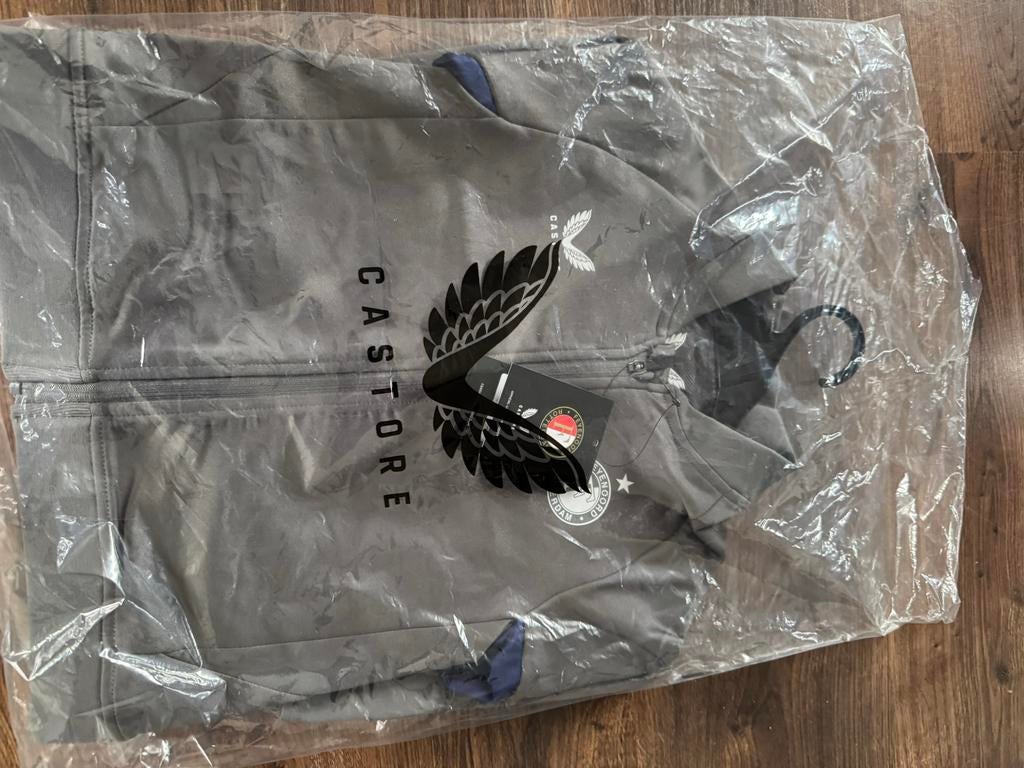 Feyenoord Performance Knit Suit Jacket - Kinderen, Ophalen of Verzenden, Nieuw, Jongen of Meisje, Jas
