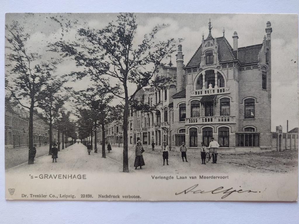 X1302 Den Haag 1903 naar Baarn, Ophalen of Verzenden, Voor 1920, Zuid-Holland