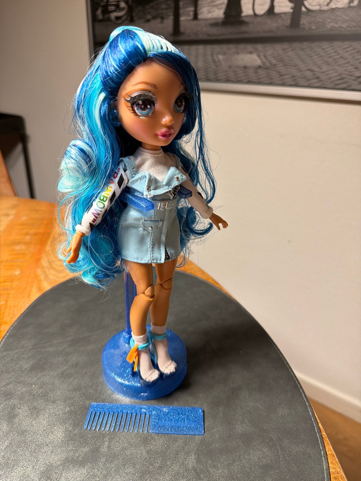 Rainbow High Skyler Bradshaw serie 1, Ophalen, Zo goed als nieuw, Fashion Doll
