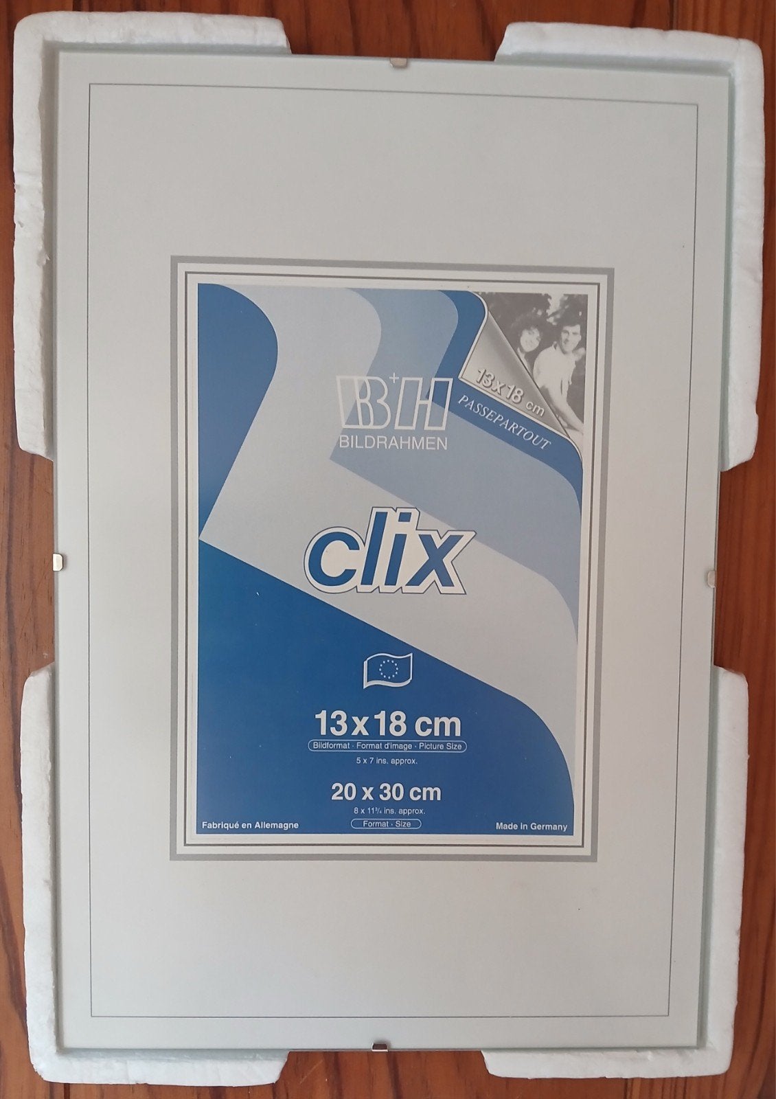 Clix fotolijst 20x30 cm met passe-partout Nieuw, Minder dan 50 cm, Nieuw, Ophalen of Verzenden, Minder dan 50 cm