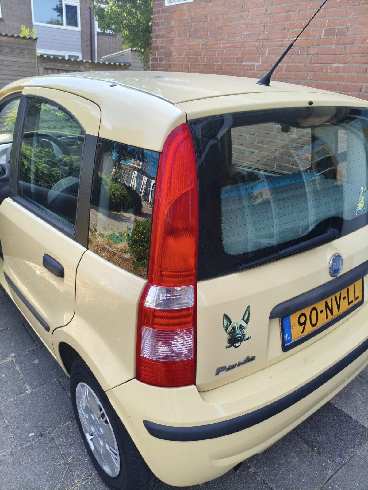 Fiat Panda 1.2 2004 Geel, Voorwielaandrijving, Handgeschakeld, Particulier, 17 km/l