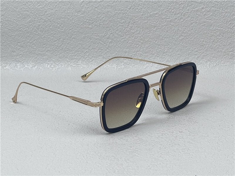 Dita Flight 006 Gold/Brown, Overige merken, Zonnebril, Overige kleuren, Nieuw