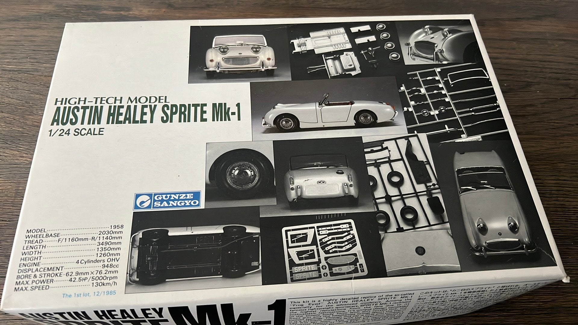 Gunze Sangyo “Austin Healey Sprite Mk-1”, Overige merken, Auto, Groter dan 1:32, Ophalen of Verzenden