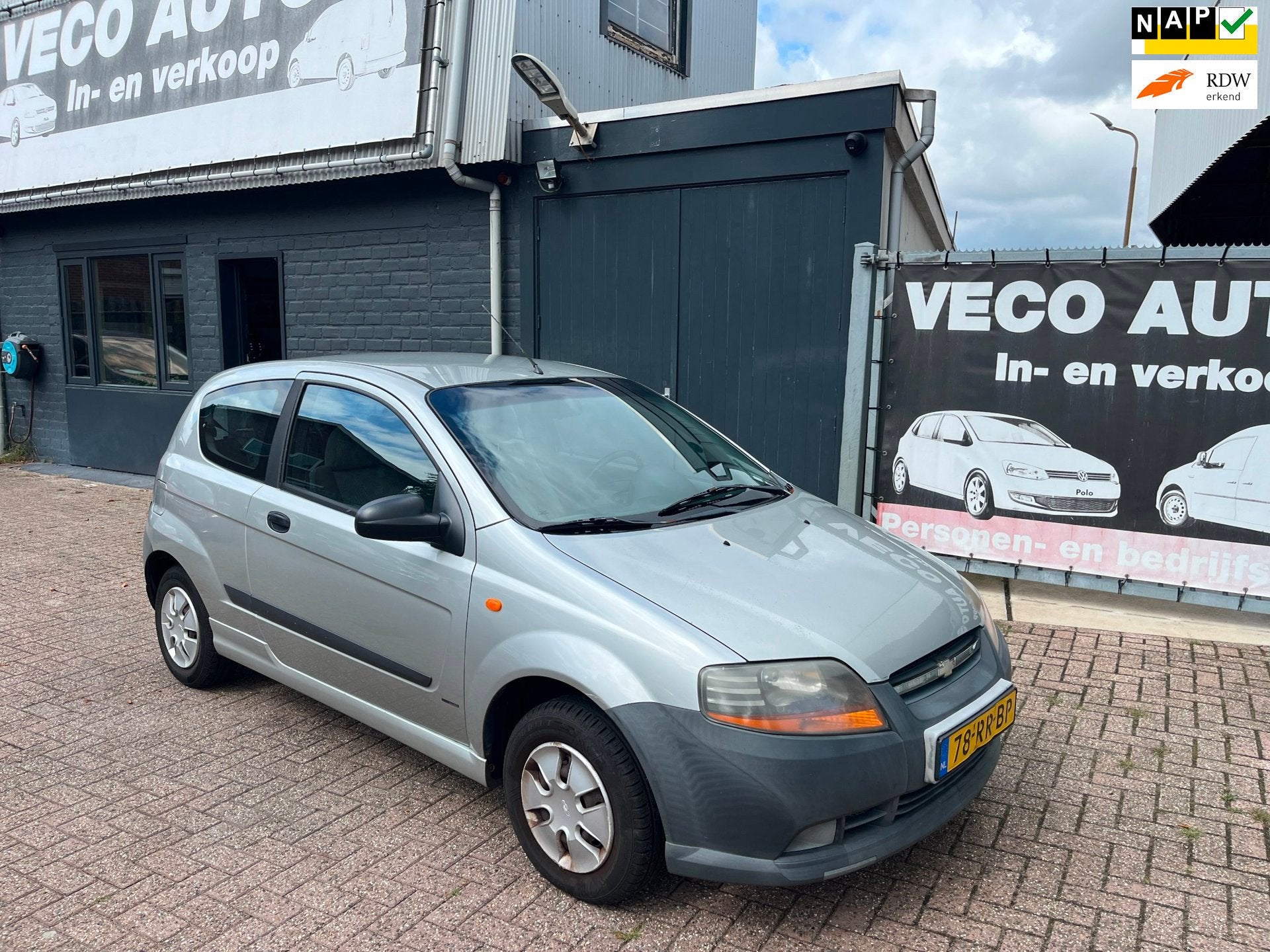 Chevrolet Kalos 1.2 Pure stuurbekrachtiging nieuwe apk, Auto's, Chevrolet, Voorwielaandrijving, 15 km/l, 4 cilinders, 965 kg