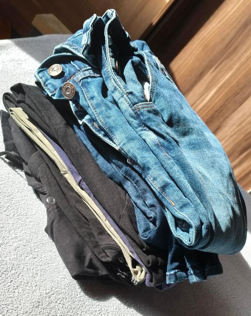 Zwangerschapskleding, Maat 38/40 (M), Blauw, Ophalen of Verzenden, Gedragen