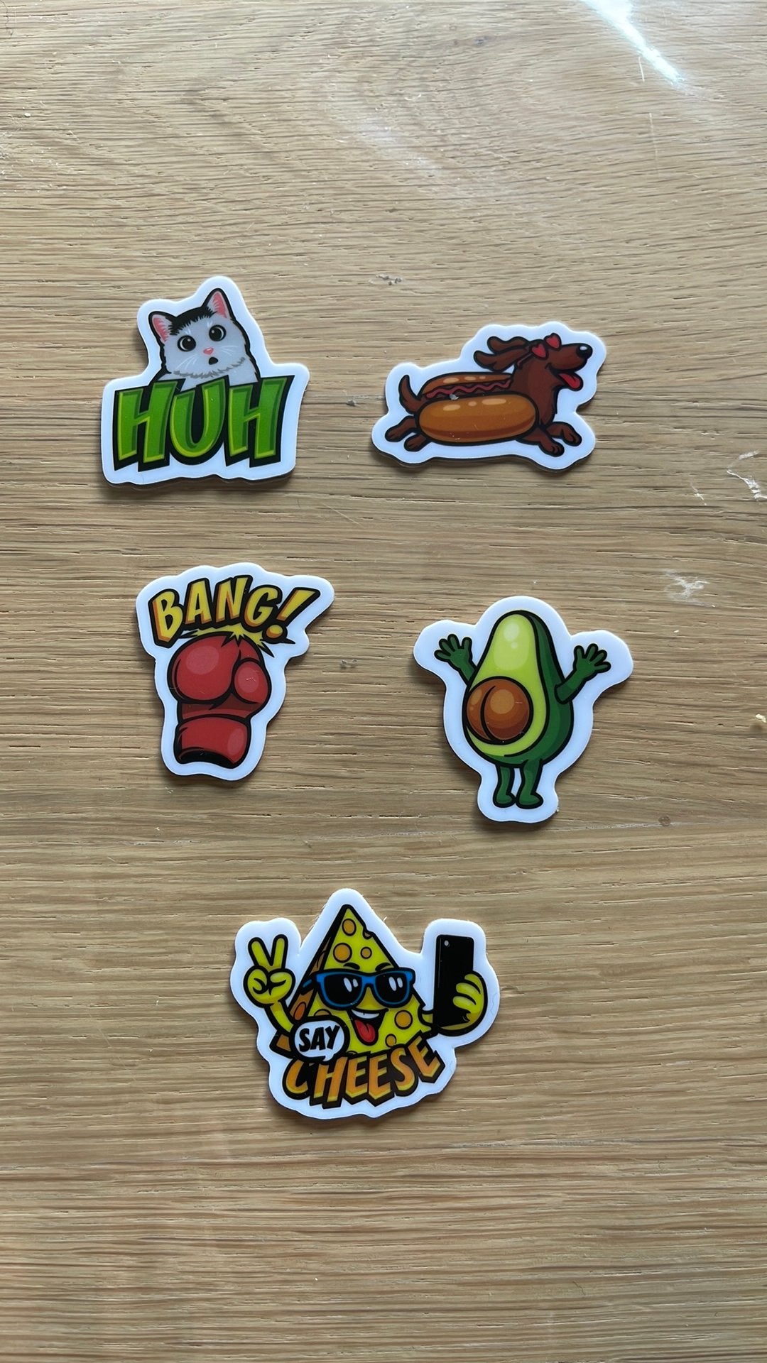 5 jumbo stickerjacht stickers, Verzamelen, Jumbo, Ophalen of Verzenden