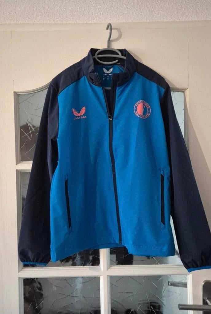 Castore Feyenoord Travel Trainingspak Dames - Maat 42, Blauw, Ophalen of Verzenden, Zo goed als nieuw, Castore