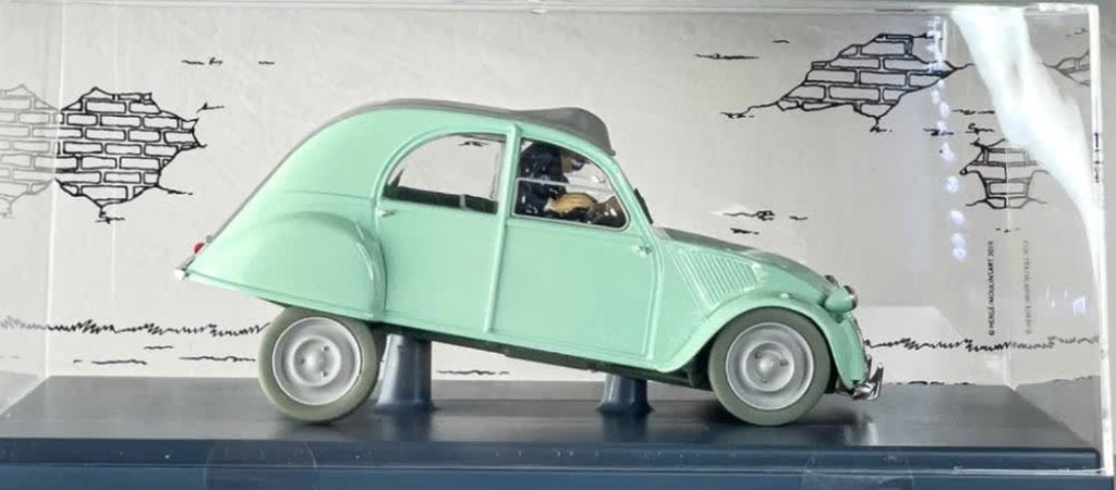 Citroen 2CV A 1948 Janssens Dupondt Kuifje 1/24 TINTIN # 8