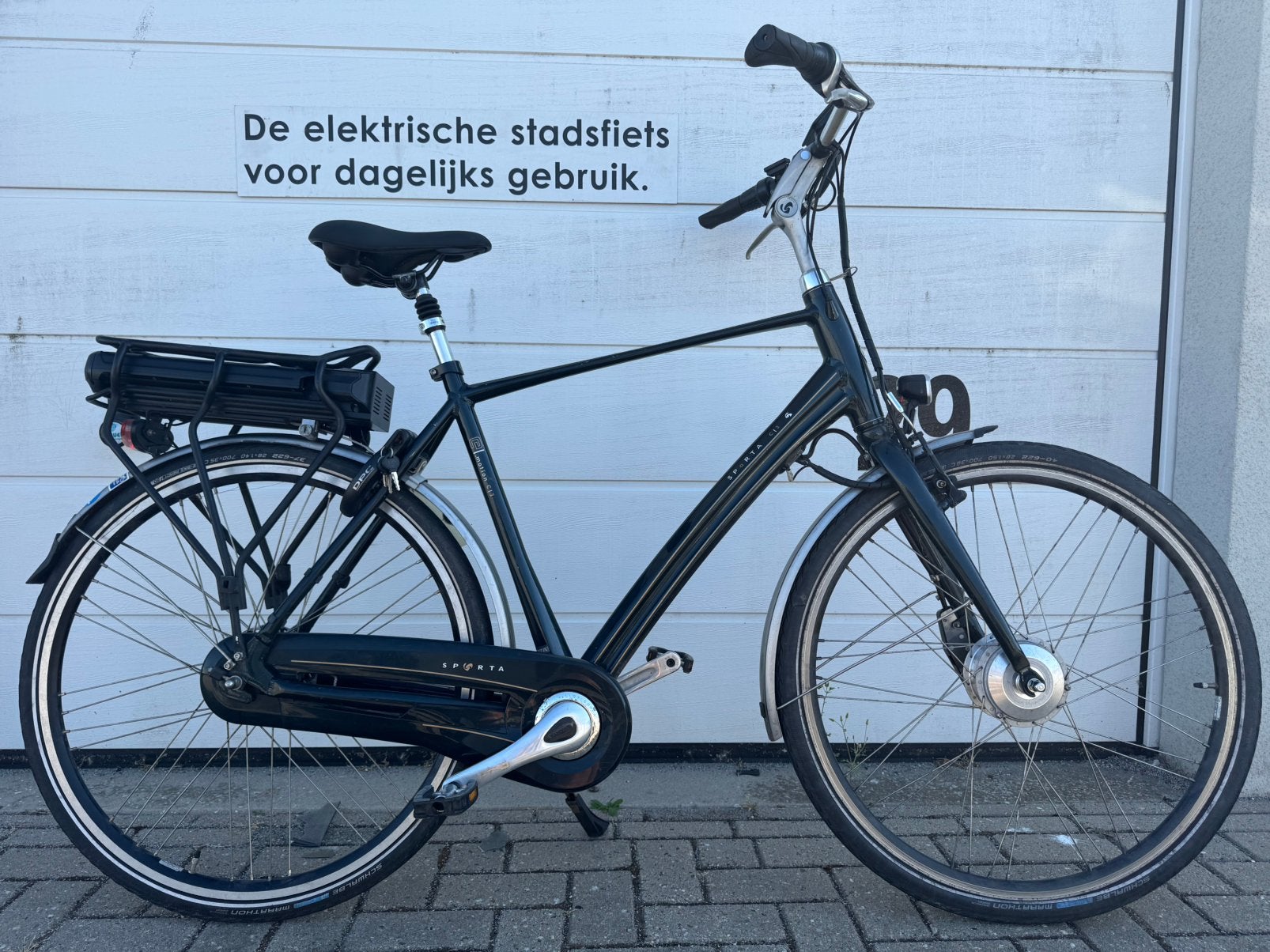 Sparta C3 elektrische herenfiets met nieuwe accu 57cm e-bike, Ophalen of Verzenden, Zo goed als nieuw