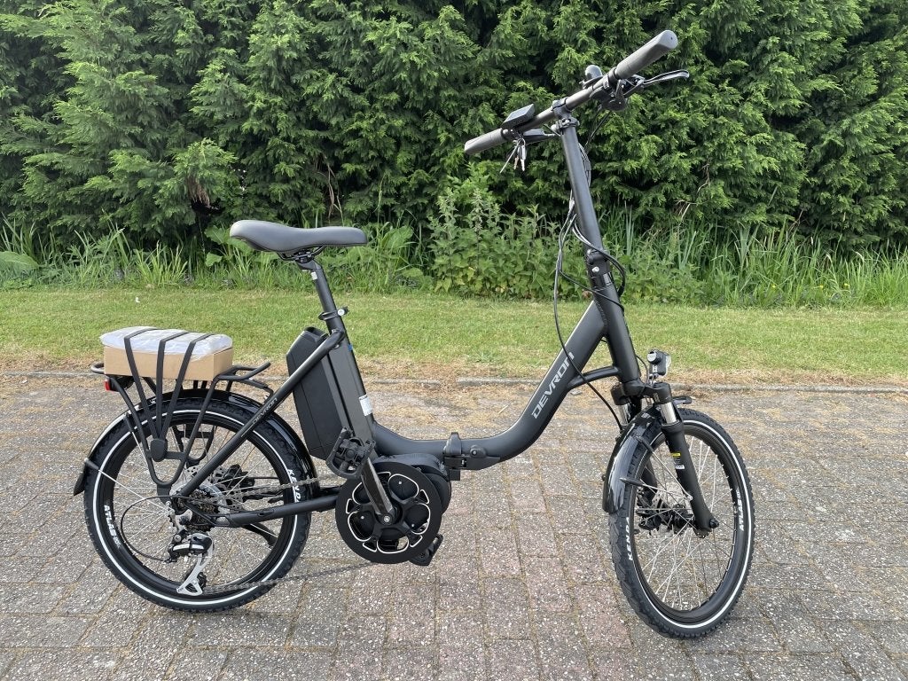 Foto 3 van DEVRON elektrische vouwfiets dames heren DEMO model op=op!