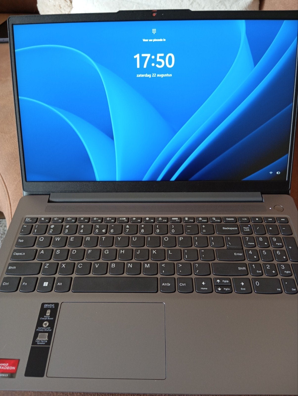 Lenovo ideapad., Computers en Software, Windows Laptops, Ophalen, Zo goed als nieuw, 15 inch, SSD