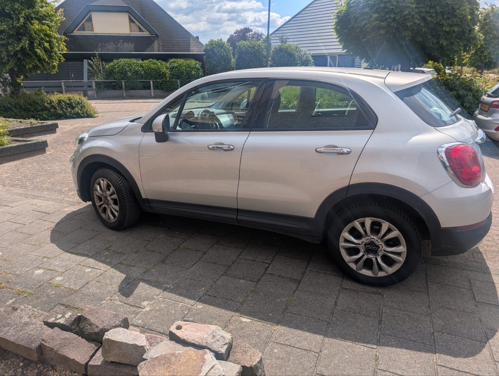 Fiat 500X 1.4 T Multiair 100KW 2015 Grijs, Auto's, Voorwielaandrijving, 1295 kg, 4 cilinders, 500X