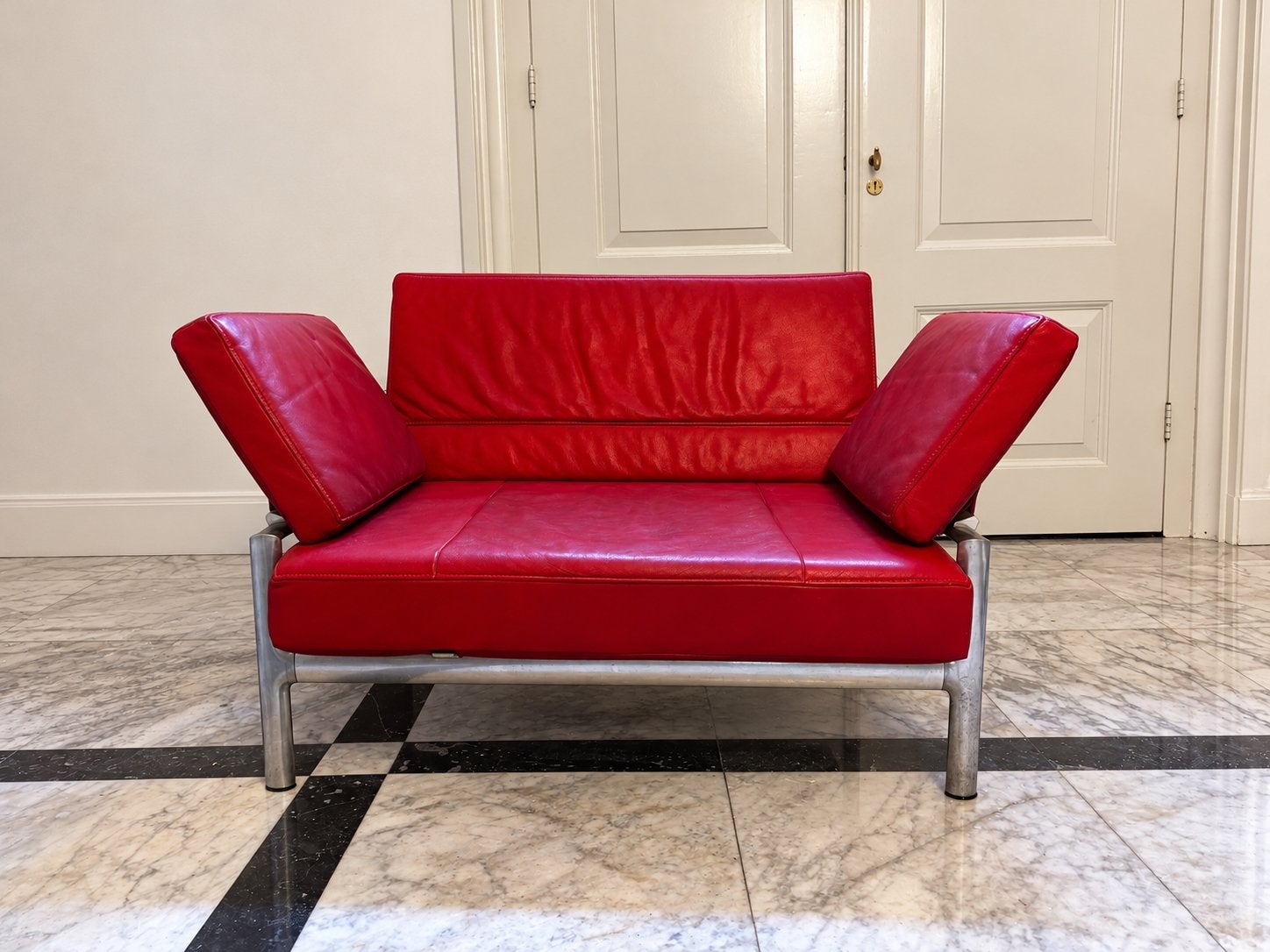 JORI Metropole – bijzonder design met veel comfort!, Huis en Inrichting, Leer, Tweepersoons, 75 tot 100 cm, Ophalen of Verzenden