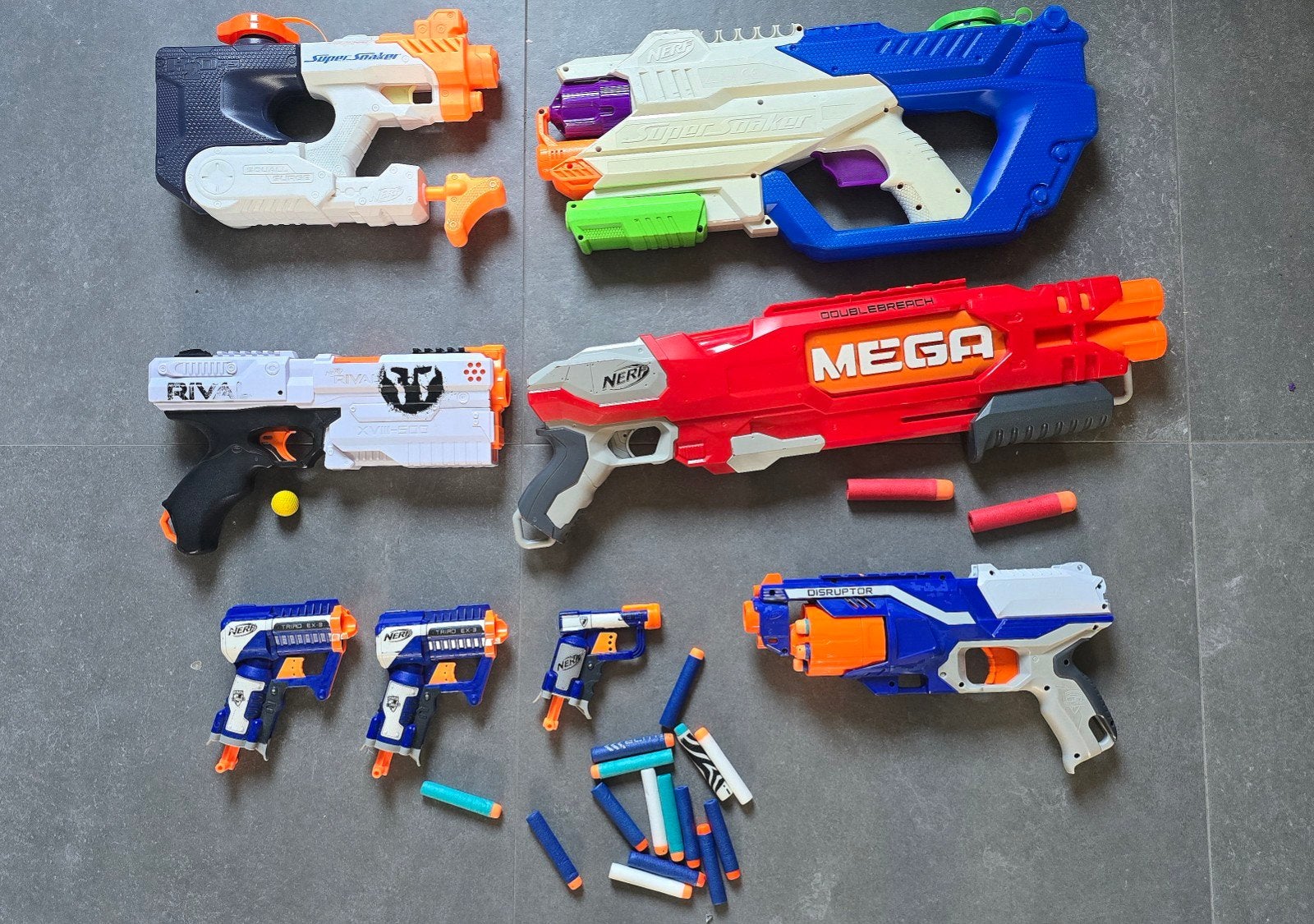 Nerf en Super Soaker collectie - Diverse blasters, Ophalen of Verzenden
