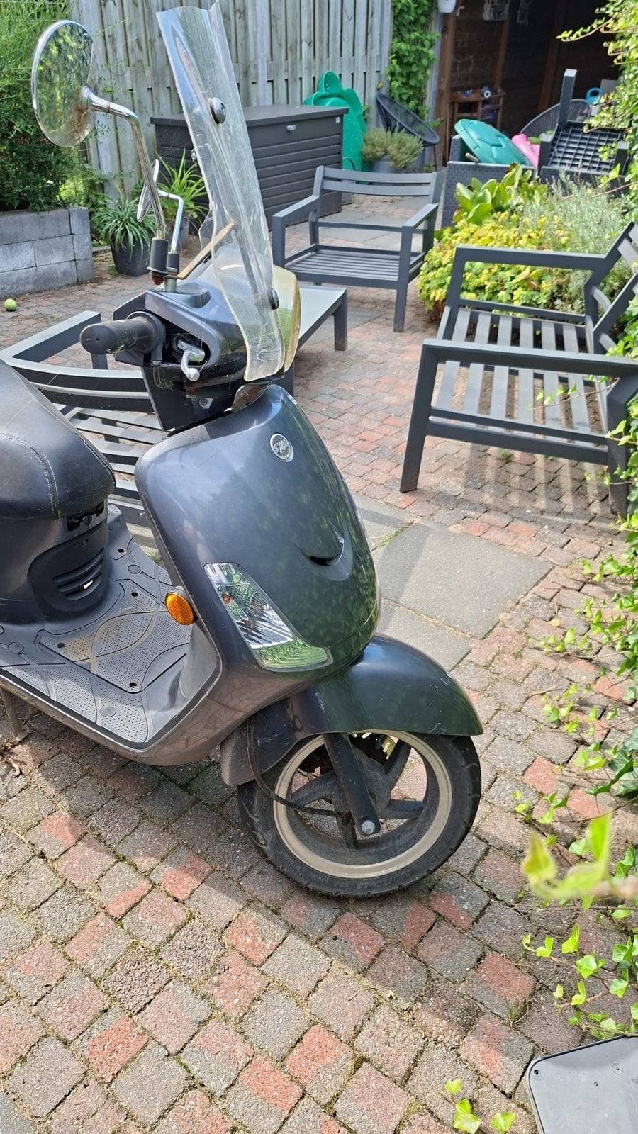 Sym Fiddle 2 scooter met WOK melding, Ophalen, Gebruikt, Benzine, Fiddle