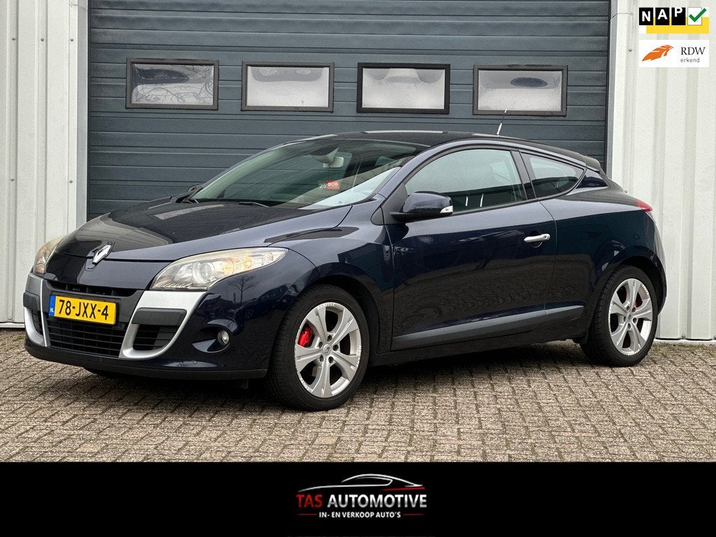 Renault Mégane Coupé 1.6 Dynamique CLIMA/PDC/CRUISE/NAVI!, Auto's, Renault, Voorwielaandrijving, Gebruikt, 4 cilinders, Blauw