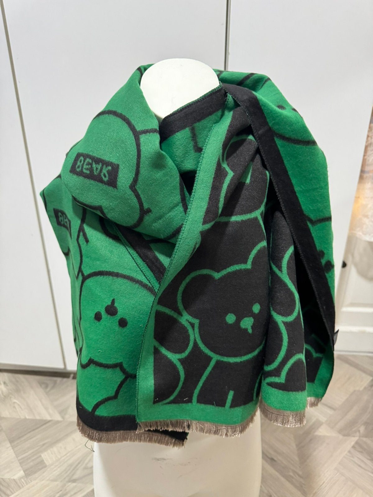 Sjaal 80% viscose 20% wol, Verzenden, Nieuw