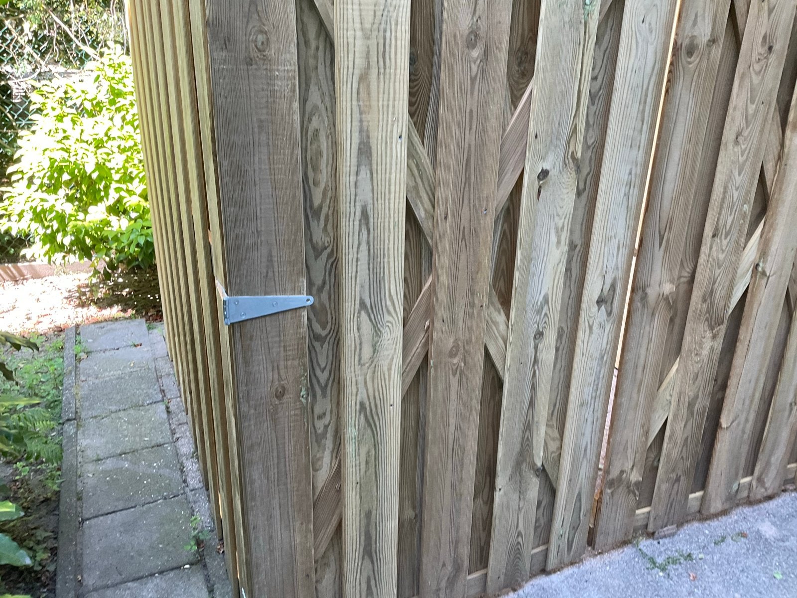 Houten Tuinhuis met Poort en Dakje 180 / 180 /180., Tuin en Terras, Tuinhuis, Nieuw, Minder dan 200 cm, Hout