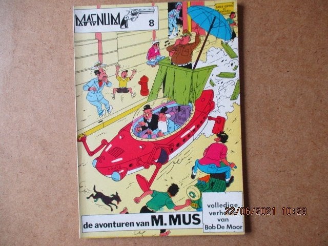 adv3549 magnum 8, Eén stripboek, Ophalen, Gelezen