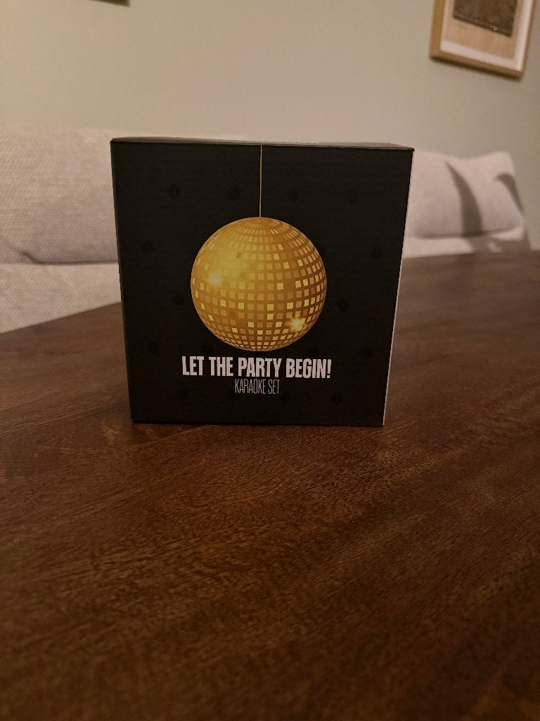 karaoke set - Let the party bergin!, Ophalen of Verzenden, Nieuw, Complete set