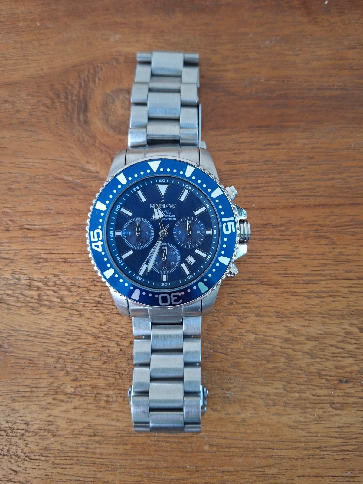 Marlow Miller horloge, Overige merken, Staal, Staal, Polshorloge