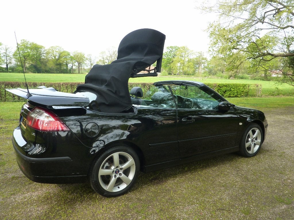Saab 9-3  Cabrio 1.8t  Vector Navi / Leder, Auto's, Voorwielaandrijving, 4 cilinders, Cabriolet, 4 stoelen