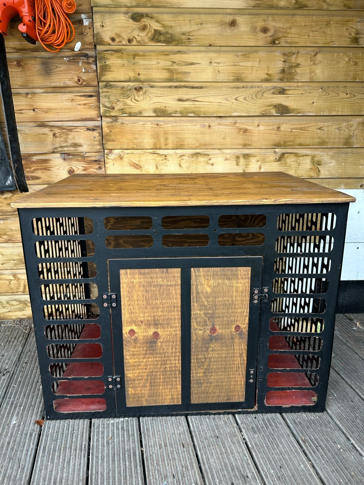 Hondenhok/Bench, Dieren en Toebehoren, Ophalen, Gebruikt