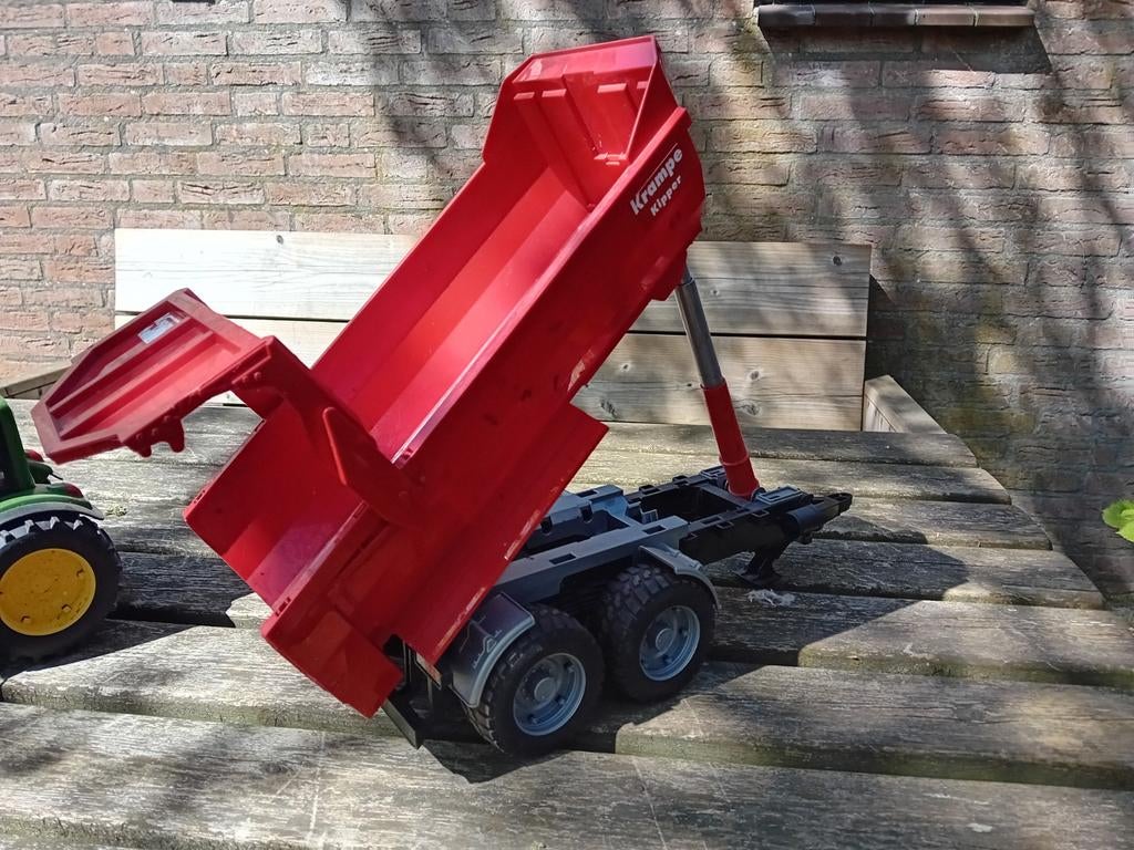 Bruder Krampe Kipper - Speelgoed kiepwagen, Ophalen of Verzenden, Gebruikt