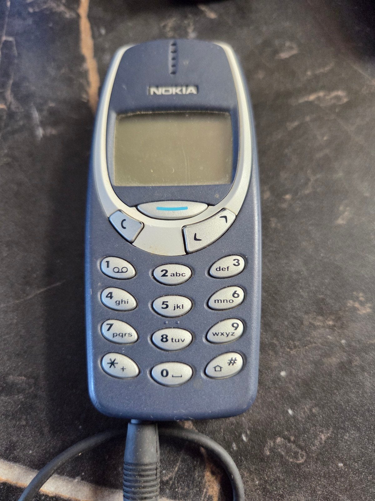 Nokia 3310 - Klassieke Mobiele Telefoon, Gebruikt, Blauw, Geen camera, Fysiek toetsenbord