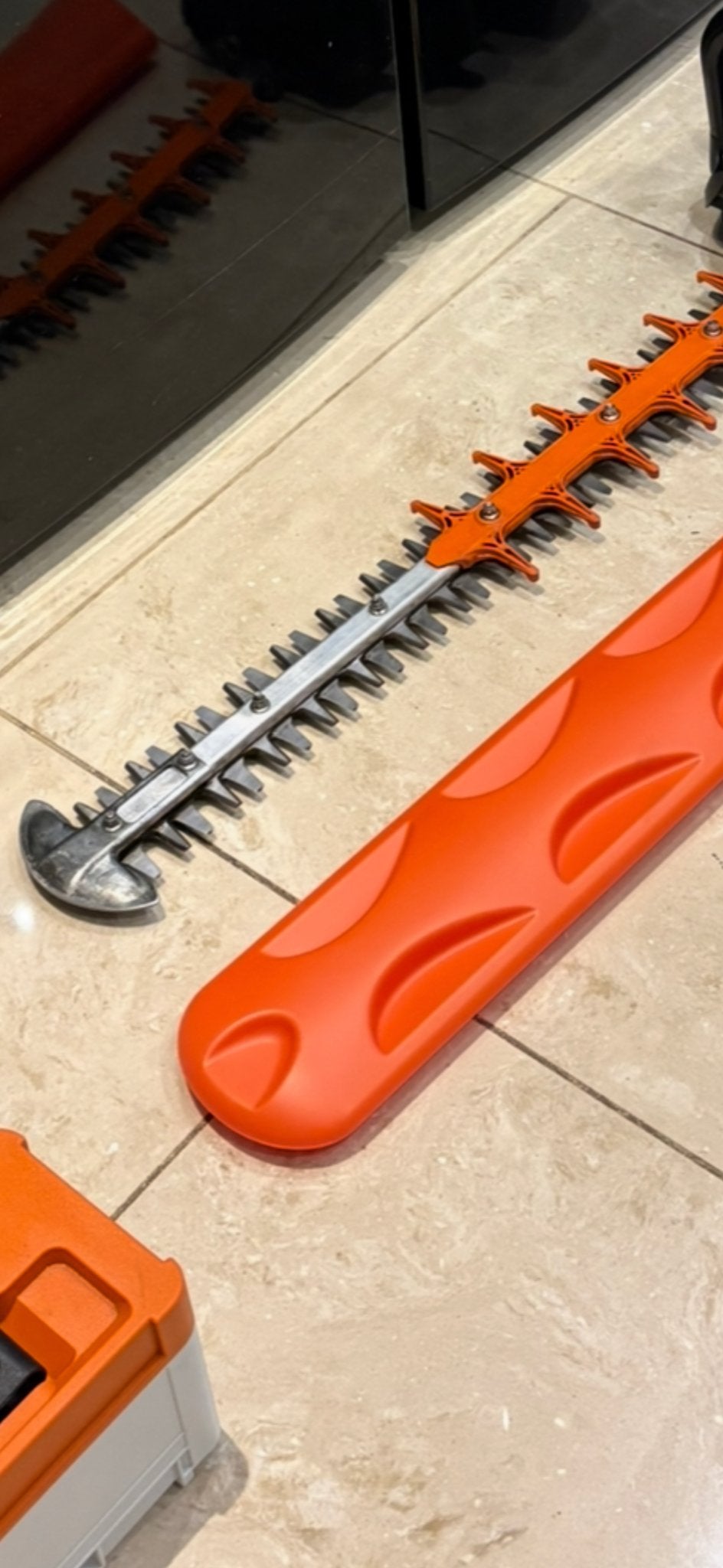 STIHL dubbelzijdige geslepen messen 60cm - Topstaat, Ophalen, Gebruikt, Overige soorten