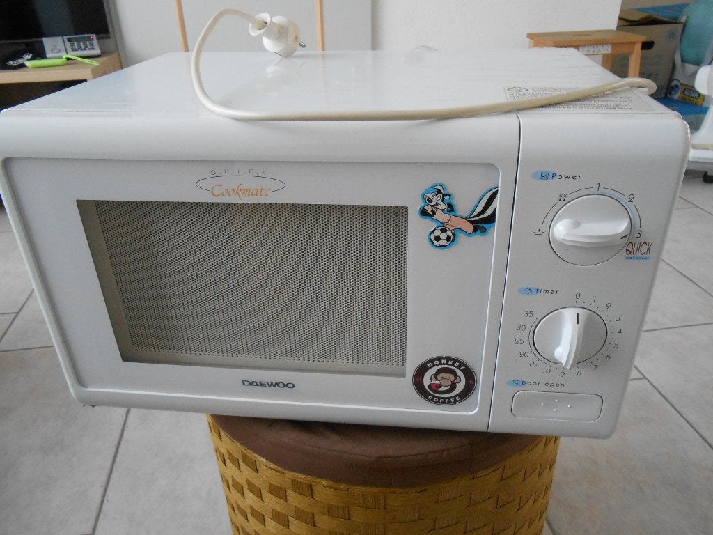 Magnetron Daewoo (kor-6105), Ophalen, Gebruikt, Magnetron, Draaiplateau