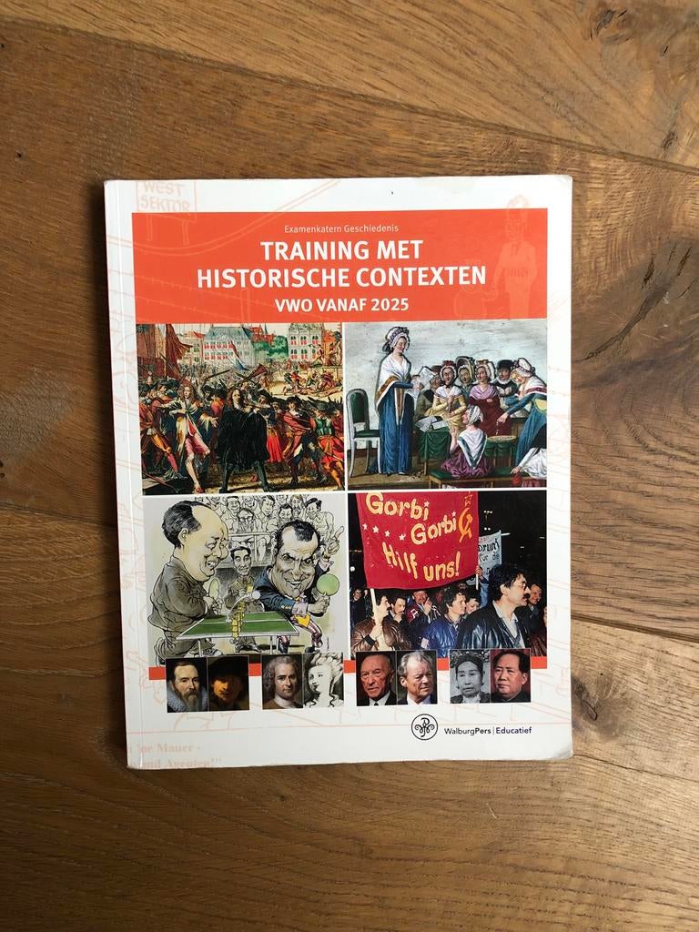 Examenkatern Geschiedenis VWO vanaf 2025 - Historische Conte, Boeken, Ophalen of Verzenden, Gamma, Zo goed als nieuw, WO