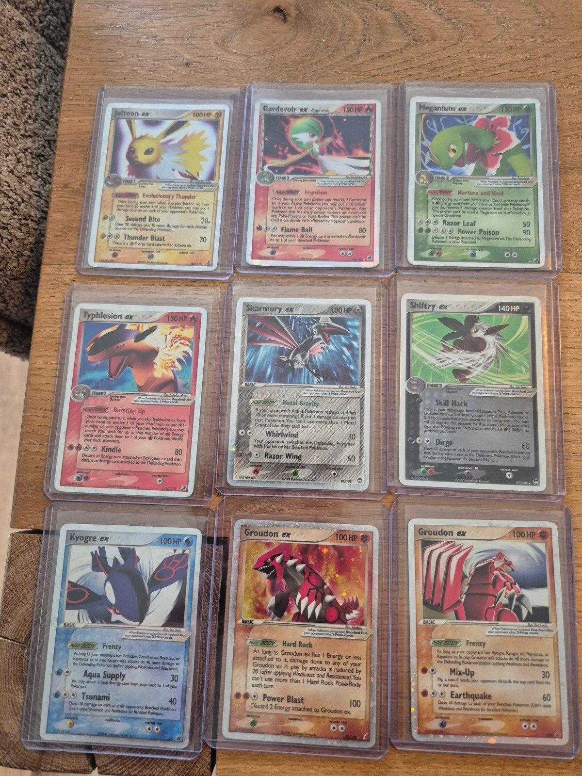Pokémon EX kaarten collectie, Ophalen of Verzenden, Gebruikt, Meerdere kaarten, Foil