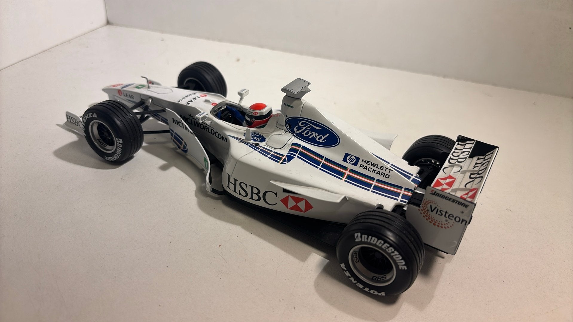 F1 stewards sf3 herbert 1999 hot wheels 1.18, Ophalen of Verzenden, A, A, A