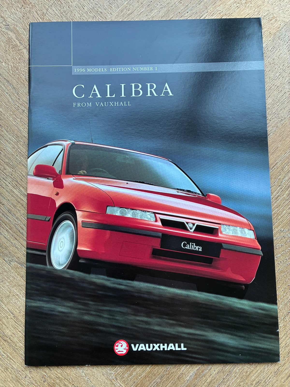 Vauxhall Calibra brochure september 1995, Verzenden, Zo goed als nieuw, Overige merken