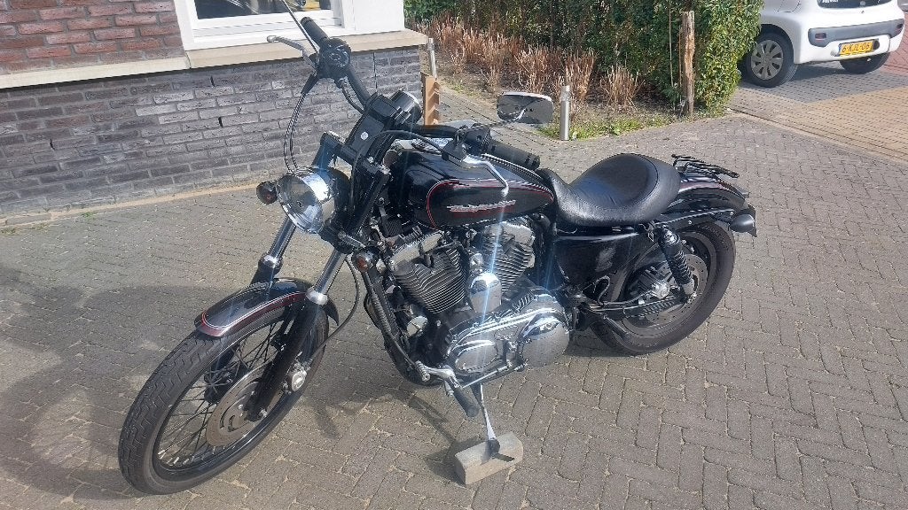 Harley-Davidson Sportster XL1200 - Zwart, Motoren, 2 cilinders, Chopper, Gebruikt, Particulier