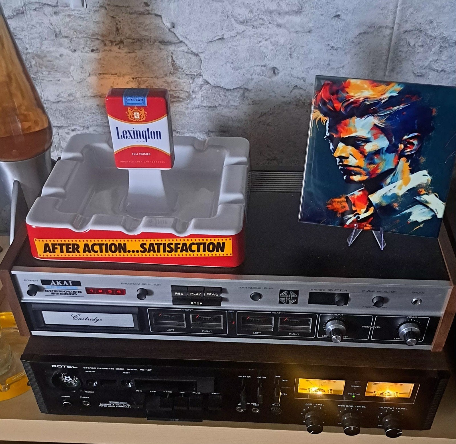 Rotel RD-12F Stereo Cassettedeck - Vintage Geluid, Ophalen of Verzenden, Enkel, Overige merken, Tiptoetsen