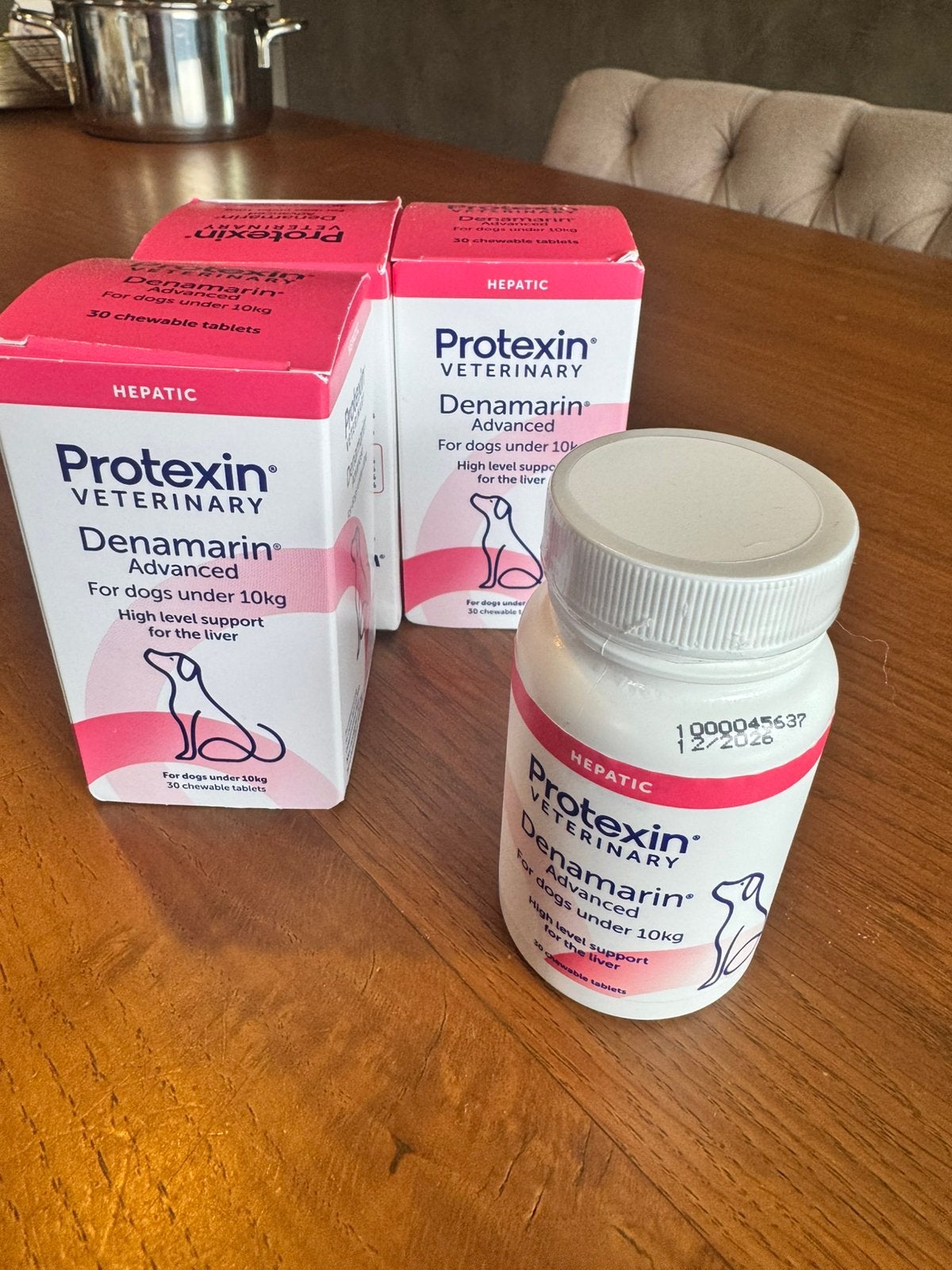 Denamarin hepatic lever supplement voor honden, Dieren en Toebehoren, Dierenvoeding, Ophalen of Verzenden, Hond