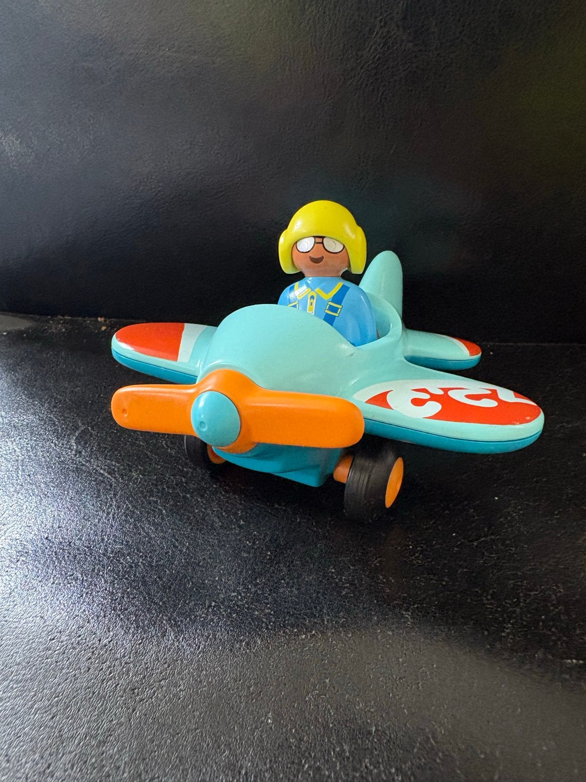 Playmobil 123 Vliegtuigje met piloot speelgoed, Kinderen en Baby's, Ophalen of Verzenden, Gebruikt