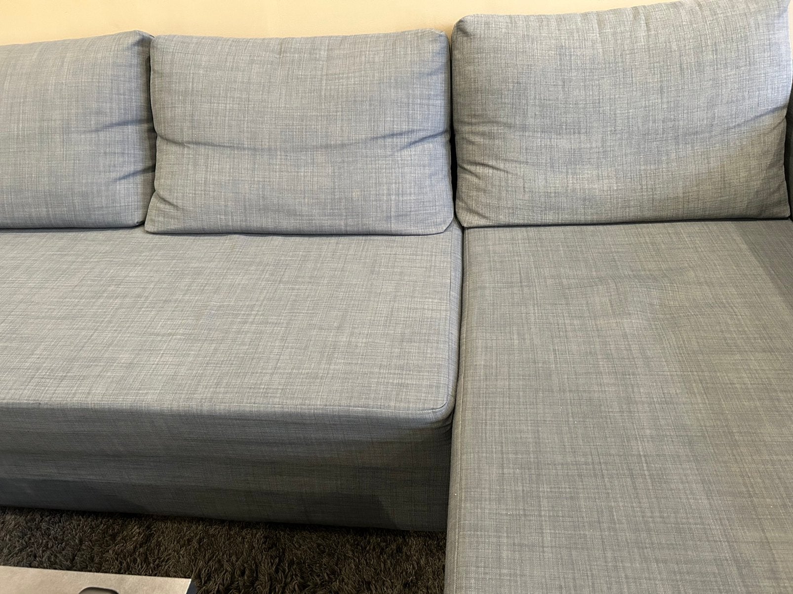 Hoekbank met  slaap- en opbergfunctie., Ophalen, Gebruikt, Minder dan 75 cm, Hoekbank