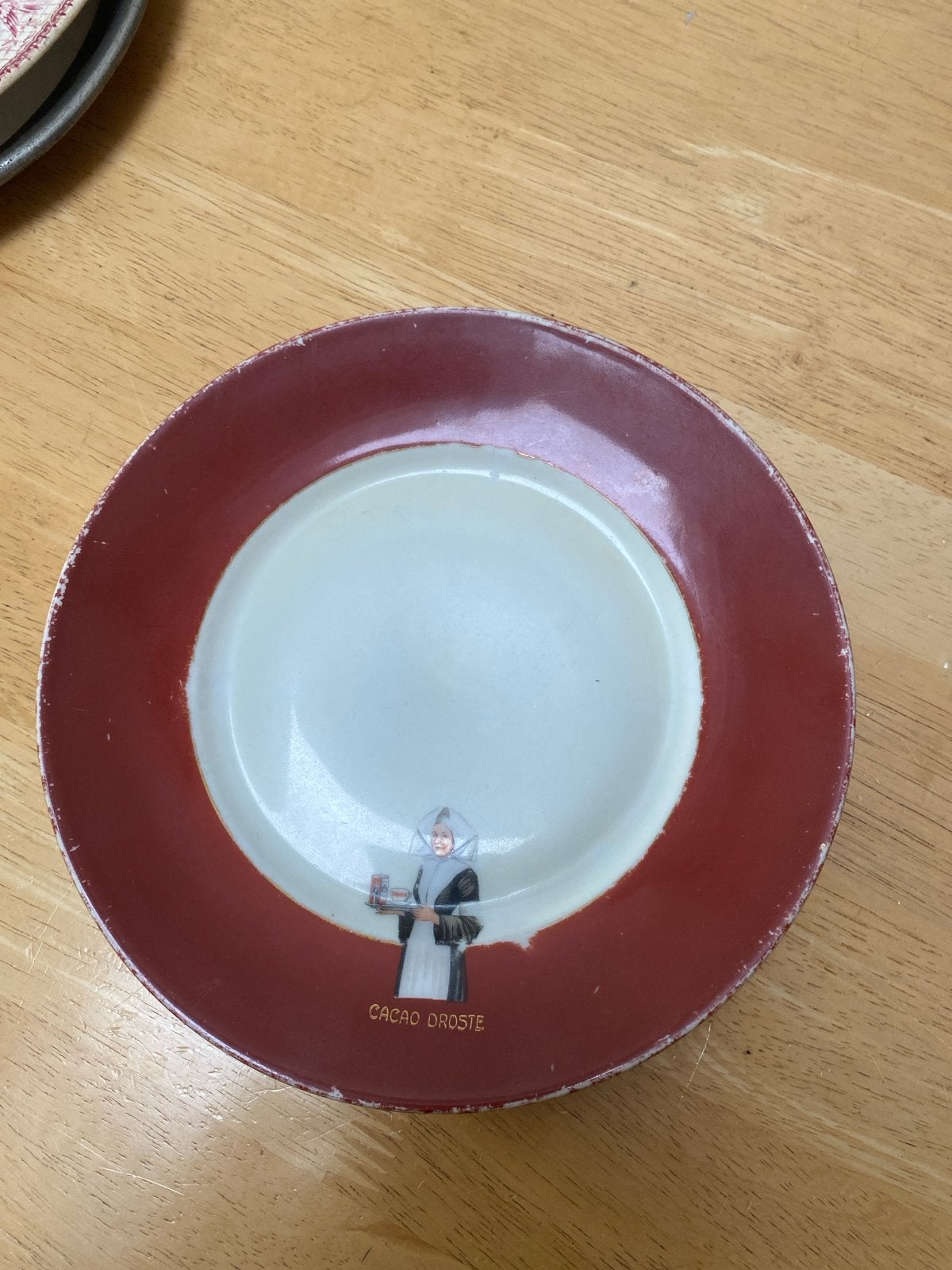 Vintage Droste Cacao Schotel - Uniek Verzamelobject, Ophalen of Verzenden