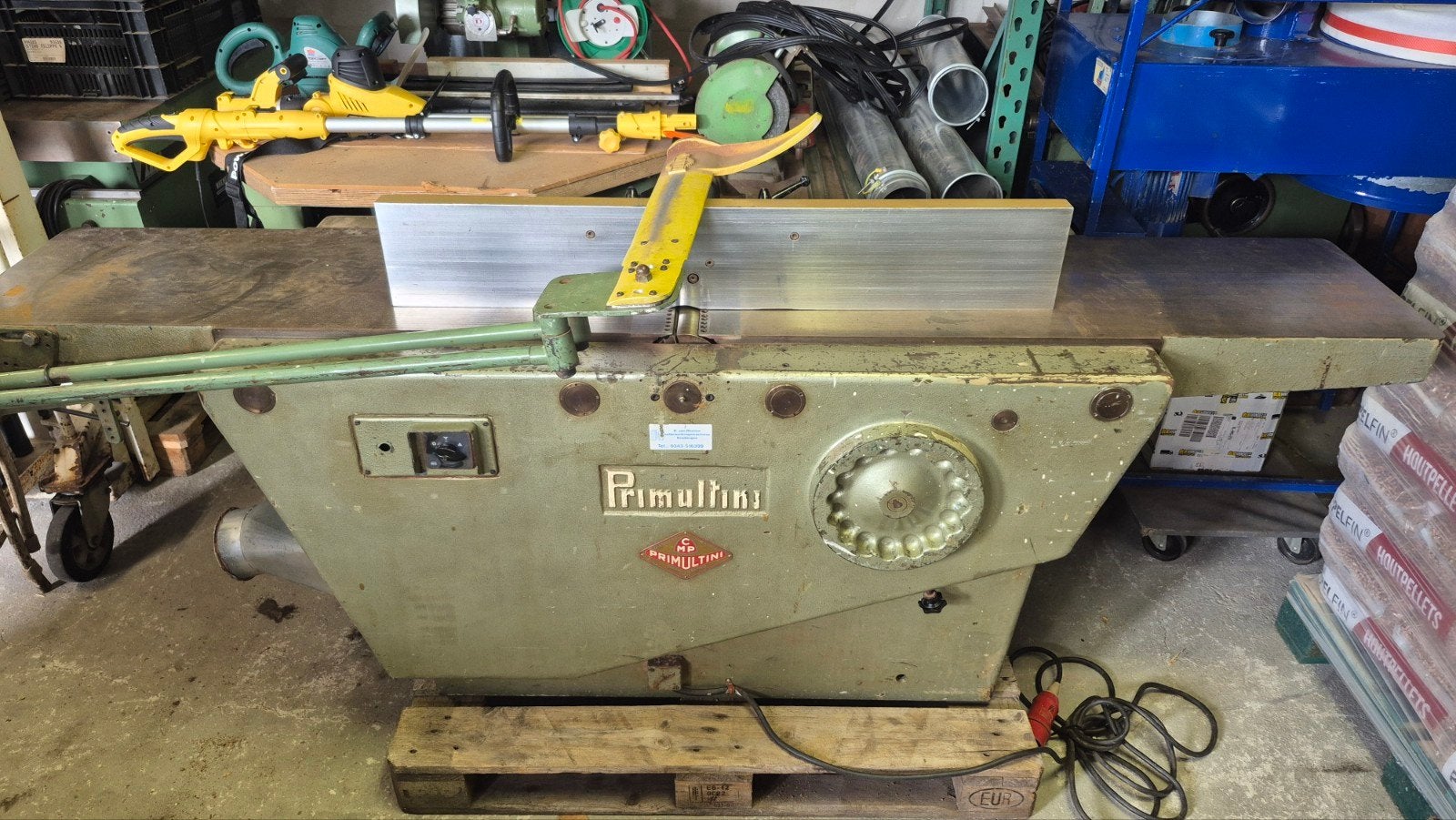 Primultini Vlakbank - Robuuste Houtbewerkingsmachine, Ophalen