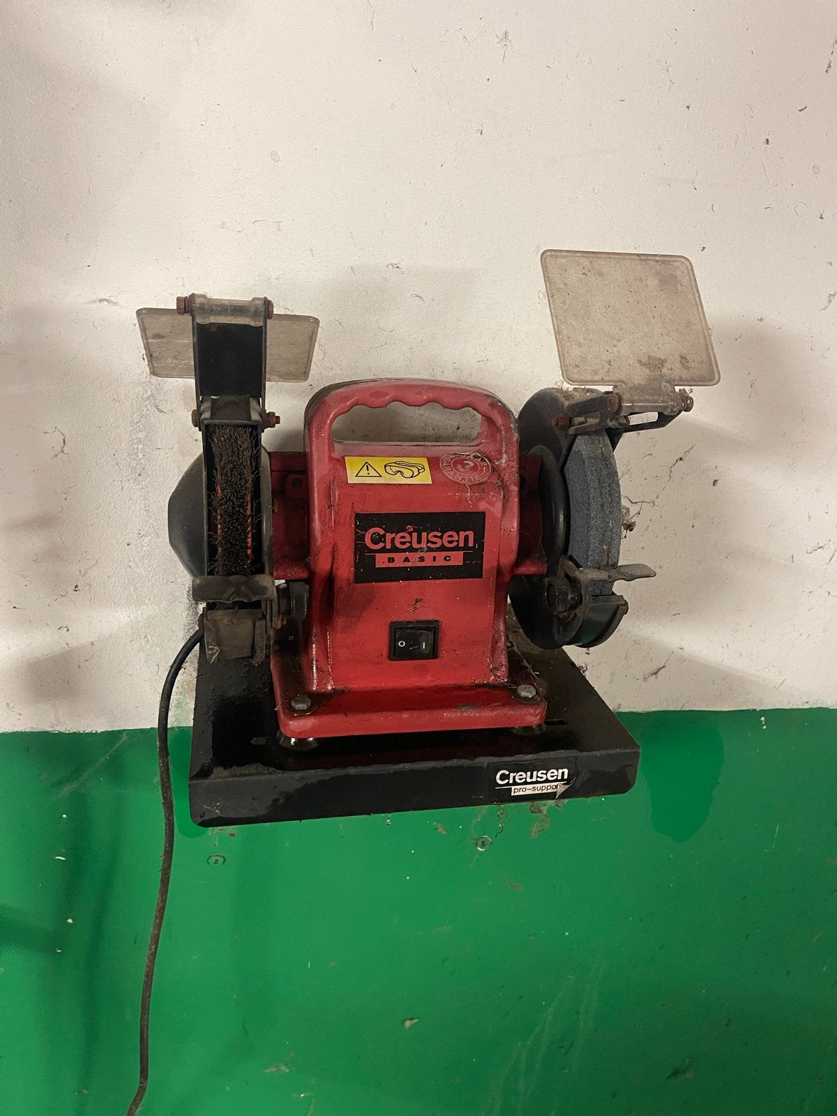 Creusen Basic Werkbankslijpmachine - Gebruikt, Ophalen, Zo goed als nieuw, Minder dan 700 watt, Werkbankslijpmachine