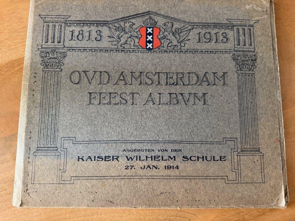 “Zeldzame Kaiser-Wilhelm-Schule Amsterdam-uitgave – 1914, Ophalen of Verzenden